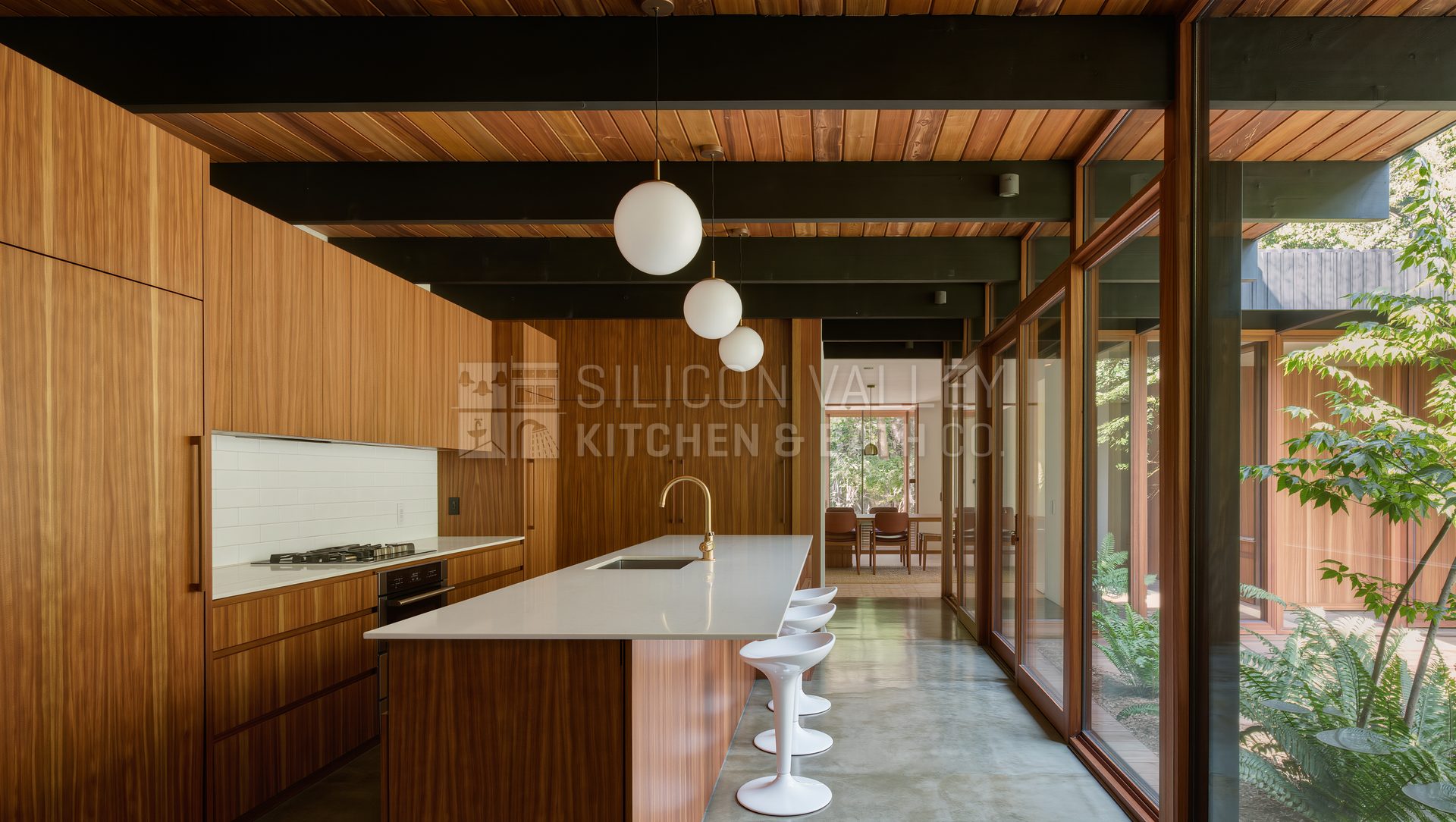 Eichler mid-century kitchen — Silicon Valley Kitchen & Bath Co.
