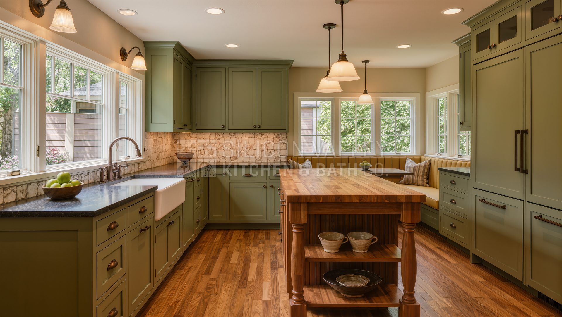 Craftsman bungalow kitchen — Silicon Valley Kitchen & Bath Co.