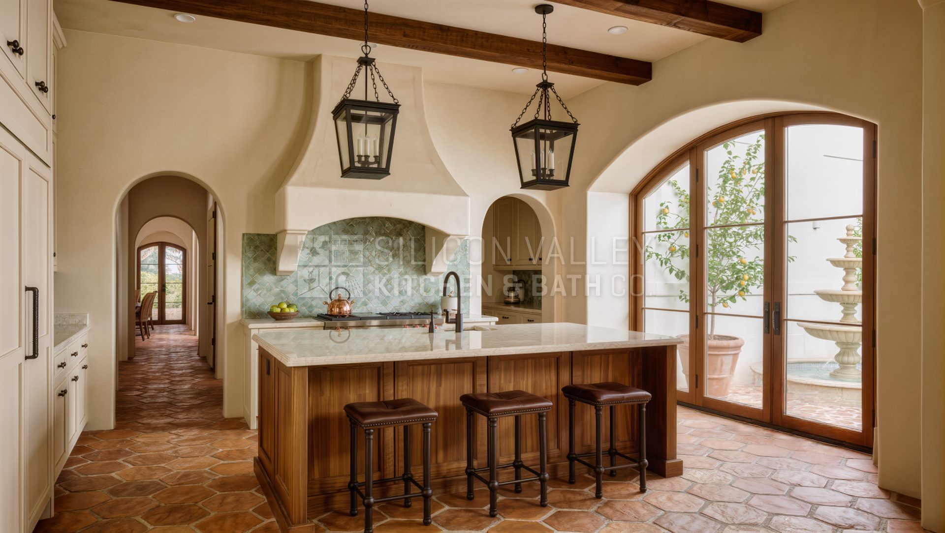 Spanish Mediterranean kitchen — Silicon Valley Kitchen & Bath Co.